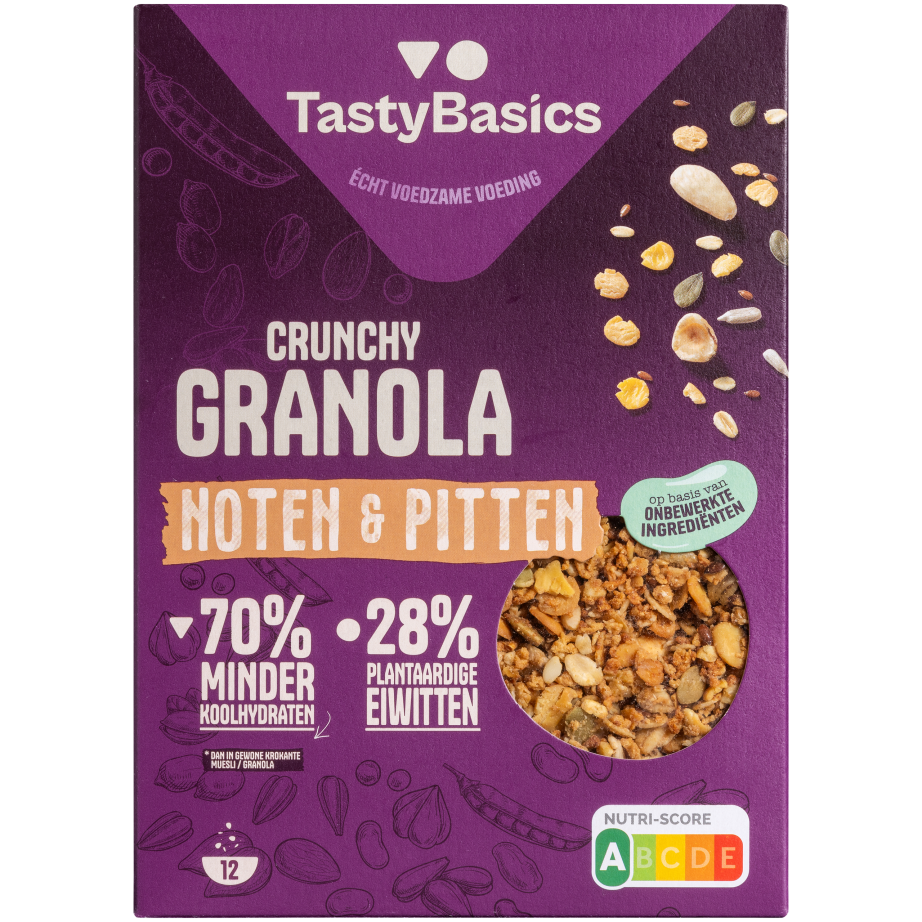 Muesli Nuts and seeds TastyBasics